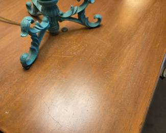 #131	Wood 9 Drawer Dresser (as is finish) - 54x19x33	 $175.00 
