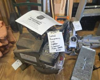 #238	Central Pneumatic 2HP Gallon Compreser Model 38898	 $35.00 
