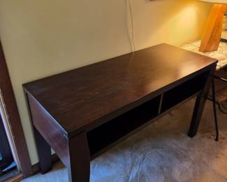 #119	Solid Wood Sofa Table w/2 open shelves - Made in Vietnam - 48x19x28	 $75.00 
