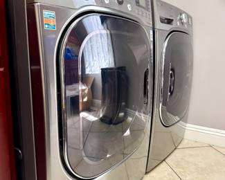 LG True Steam Washer (Model# WM3875HVCA) and Dryer (Model# DLEX3875V) - Electric