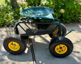 $50. Gardening cart. 18" h