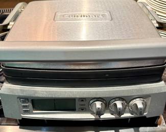 $50; Cuisinart panini press