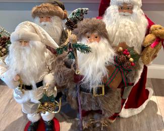 $50 each--huge collection of Santas!!