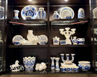 Fine collection of Polish pottery
