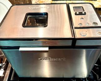 $100; Cuisinart bread machine with multi cook options