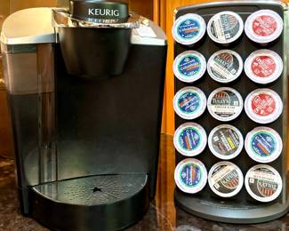 SOLD--Keurig Coffee with pod Holder