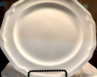 SOLD - Set of Mikasa Scalloped Edge Antique White China 