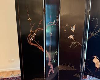 Large Asian Wall Screen