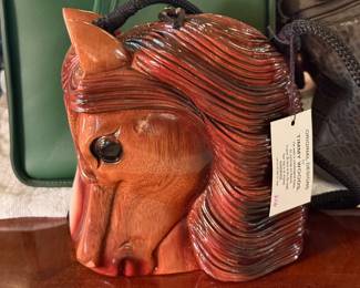 Timmy Woods horse purse
