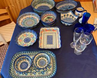 Polish pottery