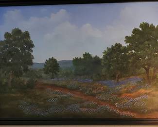Bluebonnet Painting