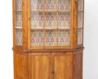 Lot 1097 | French Country French Pine Cupboard 1910, H 71" W 48" Depth 13"