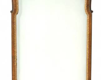 Lot 1082 | English Georgian Style Parcel Gilt Wall Mirror, 20th C., H 31" W 13.5"