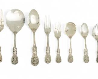 Lot 72 | Reed And Barton Francis I Sterling Silver Flatware Set for 8 65 PCS
