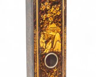 Lot 1062 | Tam Turner (English) George III Chinoiserie Tall Case 1770-1790, H 86" W 18" Depth 9.5"
