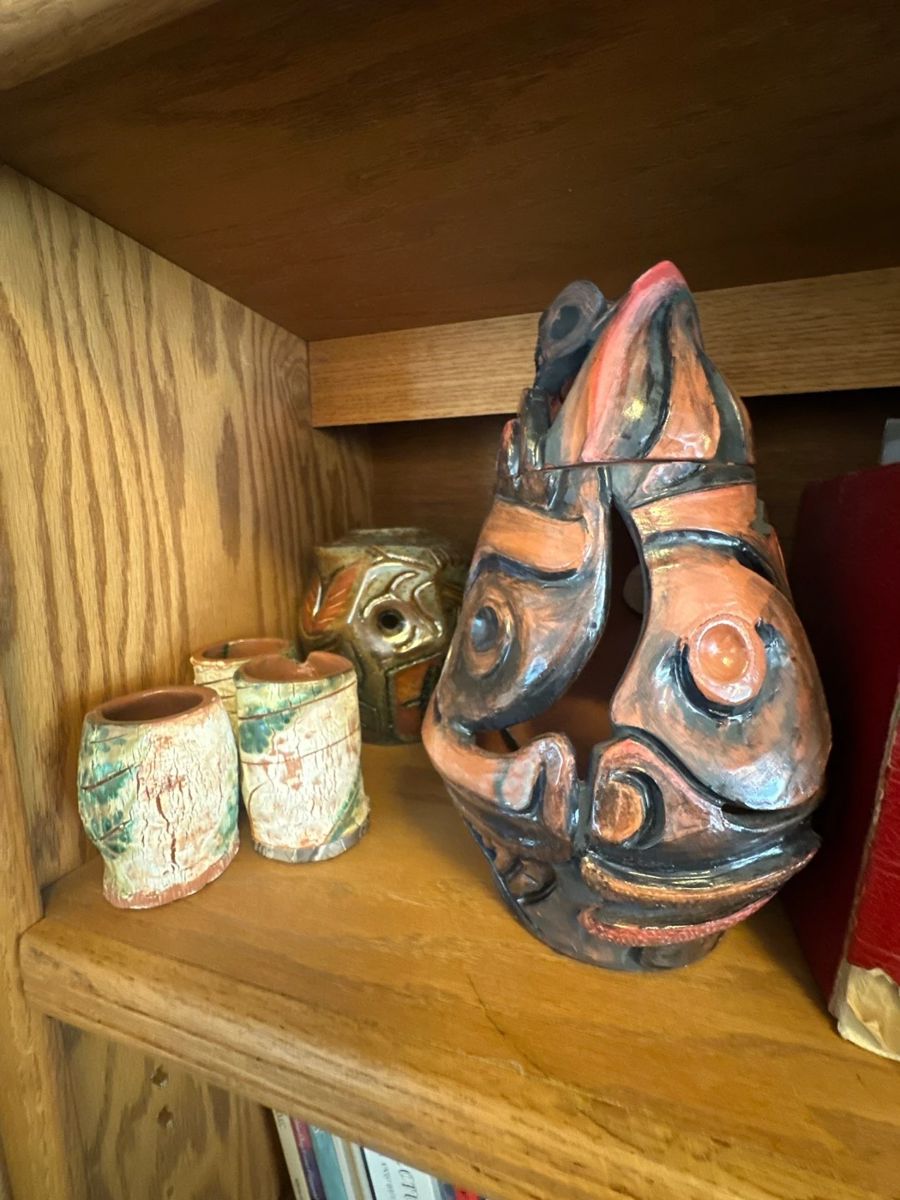 Handmade pottery collection