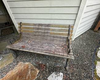 Patio bench