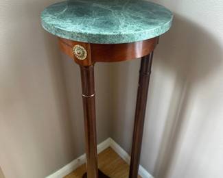 Side table with marble top