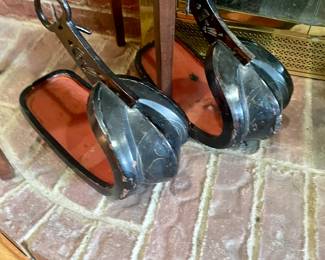 Antique Asian stirrups