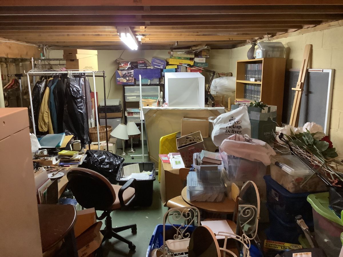 Back wall has board games