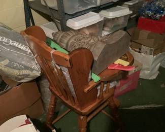 Vintage Maple highchair