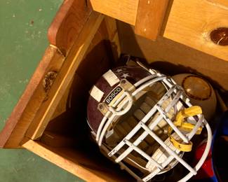 Football helmets