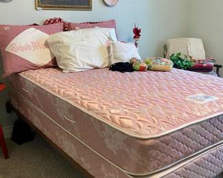 full size bed with frame