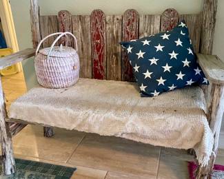 outdoor bench
