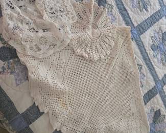 Quilt and crochet items