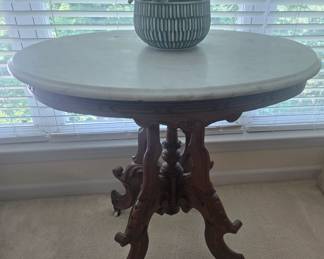 Victorian marble table