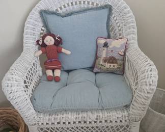 Wicker chair
