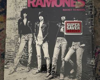 Ramones record- rocket to Russia