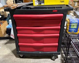 Rubbermaid 5-Drawer Mobile Work Center