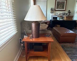 Cherry Wood End Table
