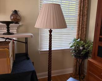 Wooden Floor Lamp