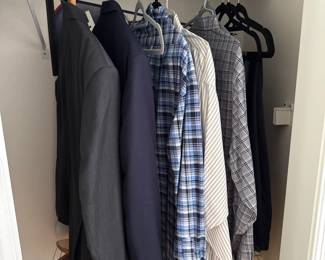 Mens dress shirts and suits