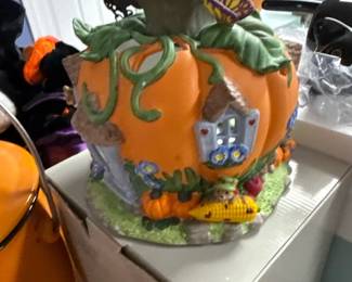 PartyLite Pumpkin Patch Tealight House