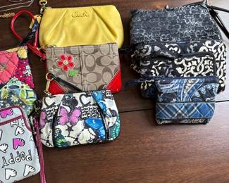 Coach wristlets