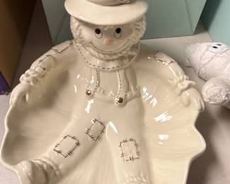 Lenox Scarecrow Candy Dish
