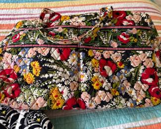 Vera Bradley Poppy Fields Floral Tote
