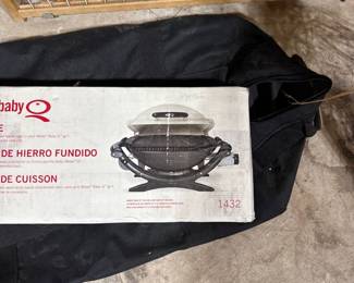 Weber Baby Q portable Gas Griddle