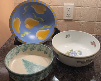 Serving Bowls, Set Of 3