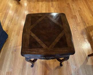 Vintage Wooden Table With Drawer