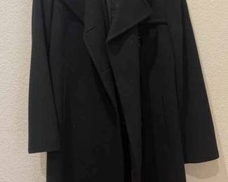 Womens Collectionellen Tracy Black Overcoat 100 Cashmere
