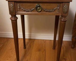 Vintage Wood Night Stand