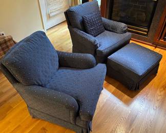 Sofa Chair Set With Ottoman