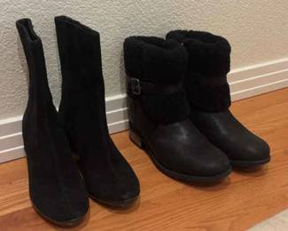 Womens Black Ugg Boots Cole Hann Nike Air Black Boots