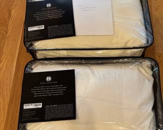 Set Of 2 Hotel Collection Standard Size Down Pillows