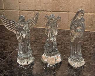 002 Waterford Crystal Nativity Set With Box