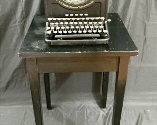 Antique Typewriter Table